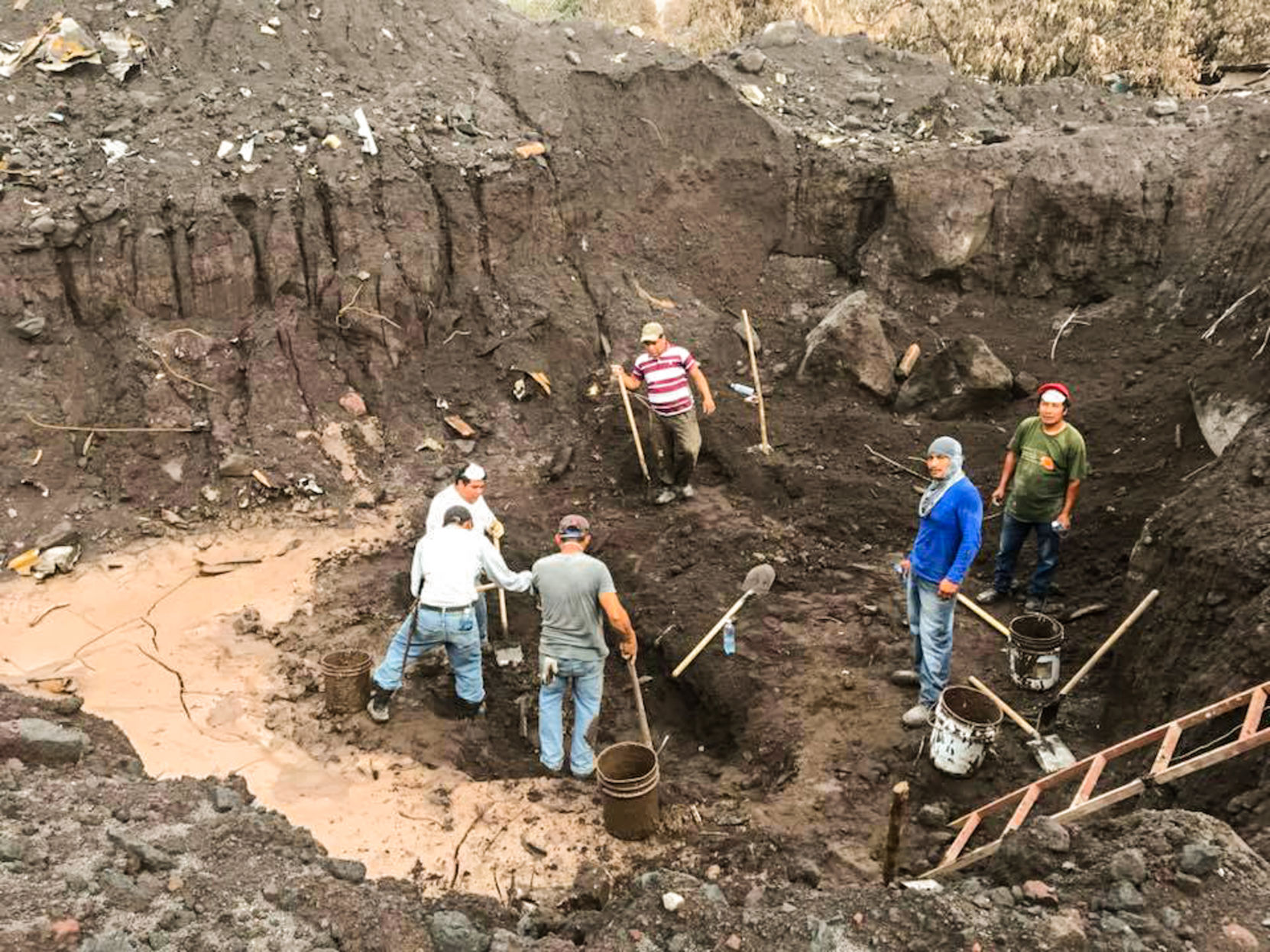 Digging for family members
